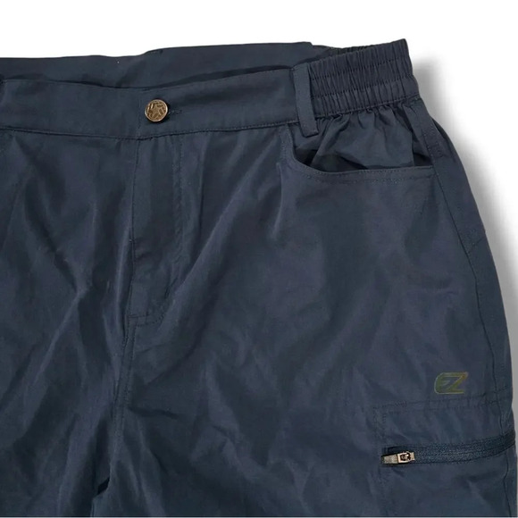 Ezrun Men’s Blue Nylon Running Shorts Large 6” Inseam NewStay cool and comfort - Picture 2 of 10